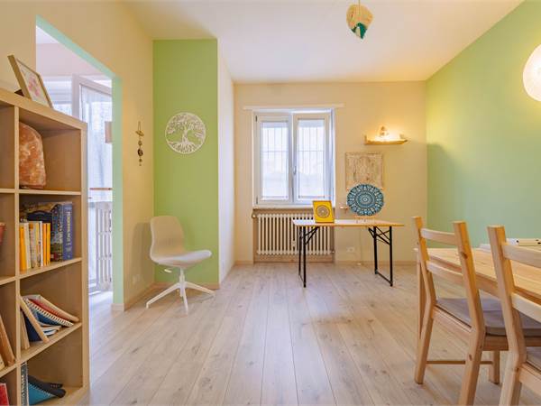 Bilocale luminoso ristrutturato con box auto